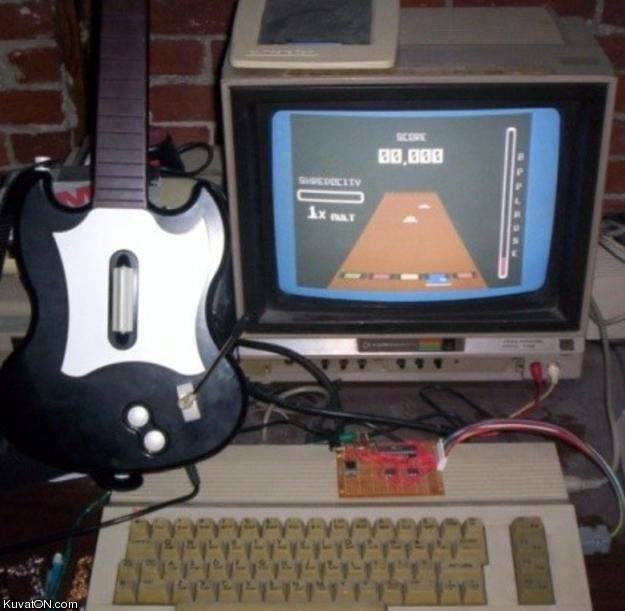 Obrázek guitar hero c64