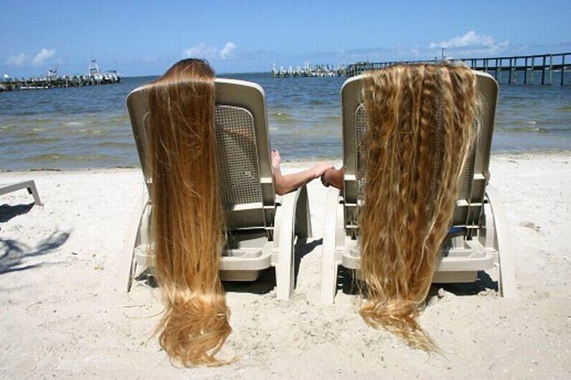 Obrázek hair on the beach