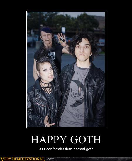 Obrázek happy goth
