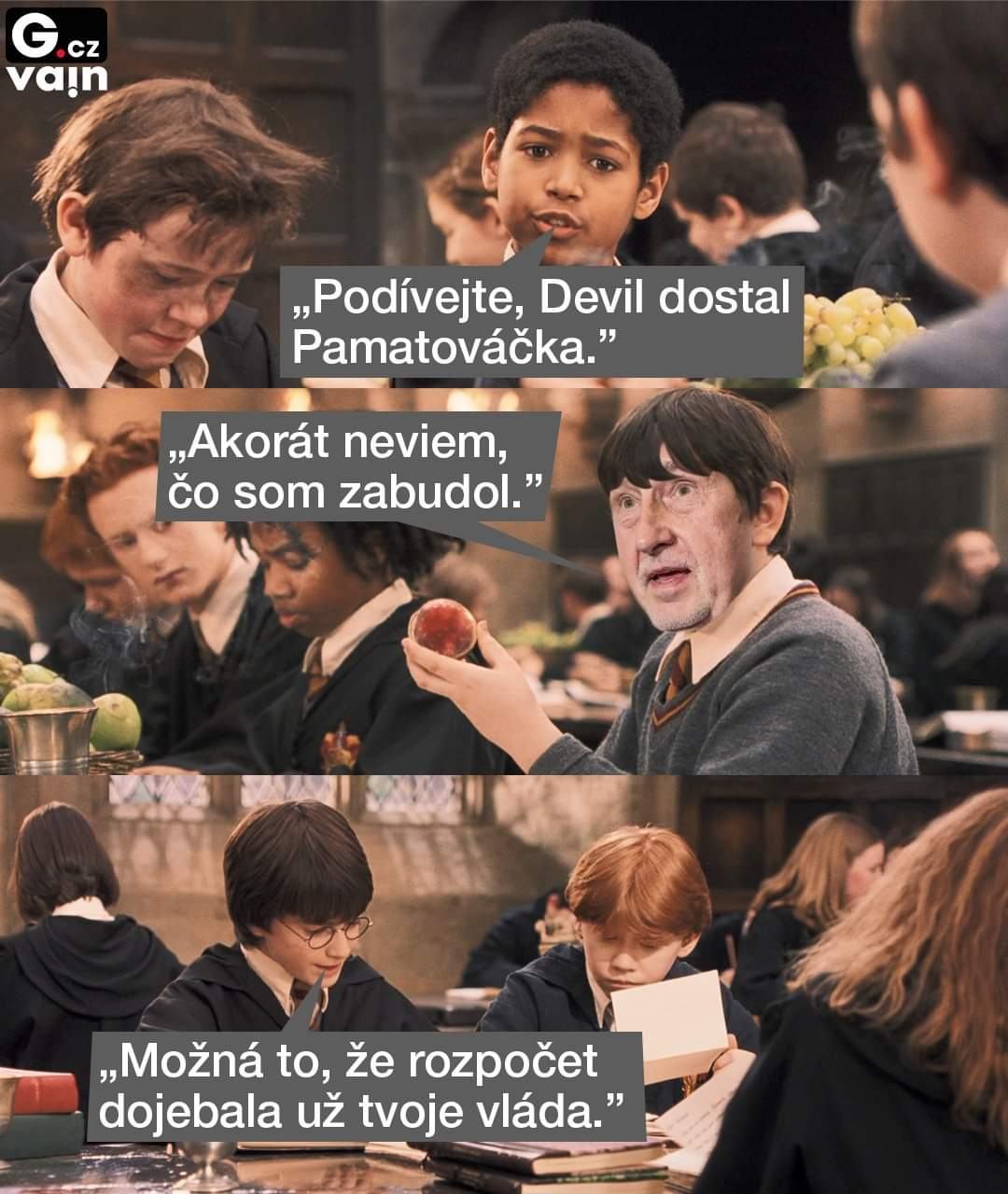 Obrázek harry potter a rozpoctovy deficit