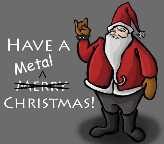 Obrázek have a metal christmas