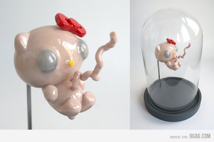 Obrázek hello kitty fetus