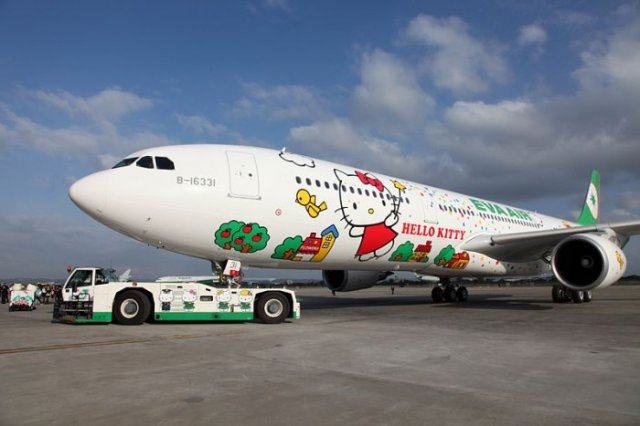 Obrázek hello kitty plane