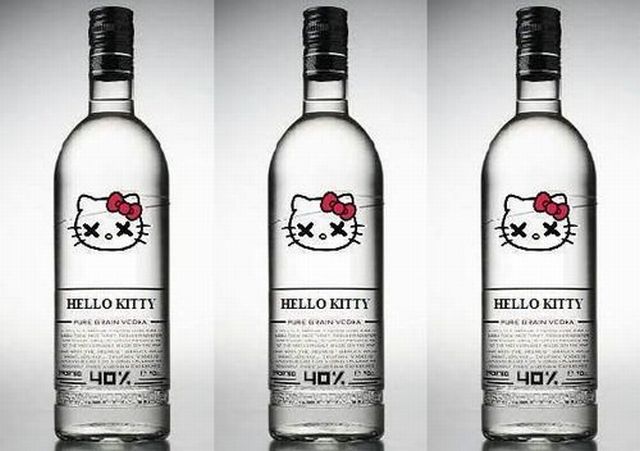 Obrázek hello kitty vodka
