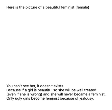 Obrázek hezka feministka