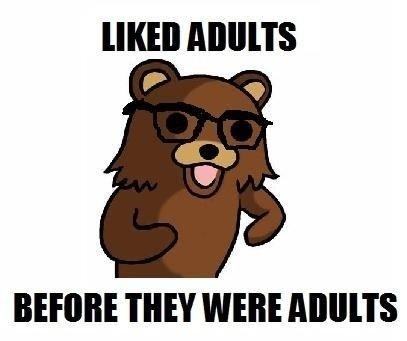 Obrázek hipster pedobear