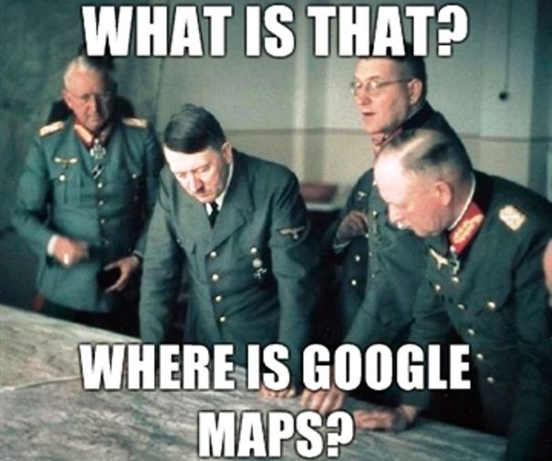 Obrázek hitler-google maps
