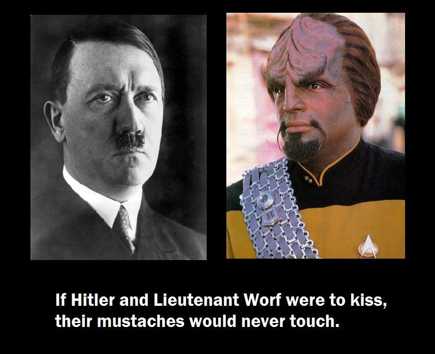 Obrázek hitler vs worf