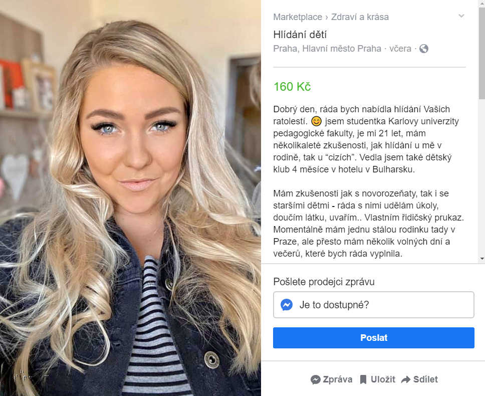 Obrázek hlidani jak z ucebnice
