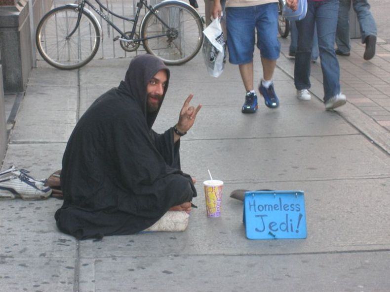 Obrázek homeless jedi