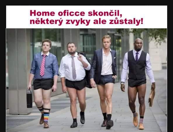 Obrázek homeoffice skoncil zvyky zustaly