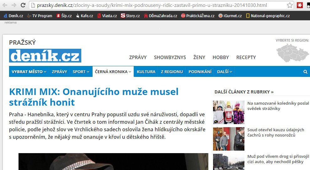 Obrázek honici straznik