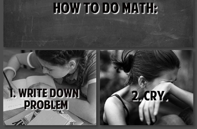 Obrázek how to do math     