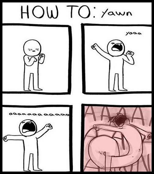 Obrázek how to yawn
