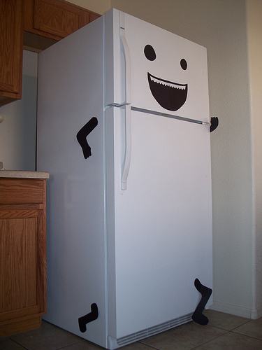 Obrázek humor na lednici