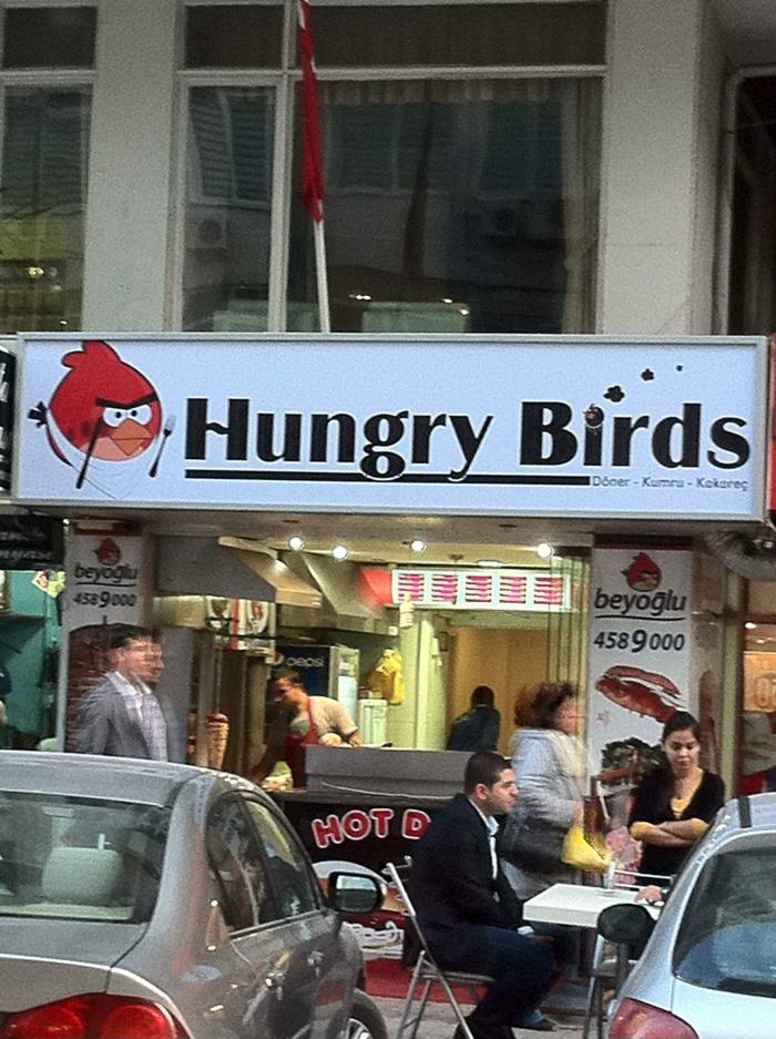 Obrázek hungry birds