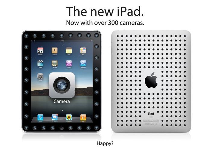 Obrázek iPad cameras