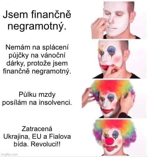 Obrázek i financne negramotny ma stejne volebni pravo