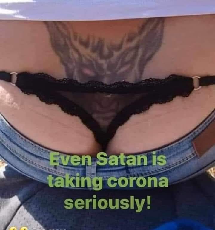 Obrázek i satan ma rousku