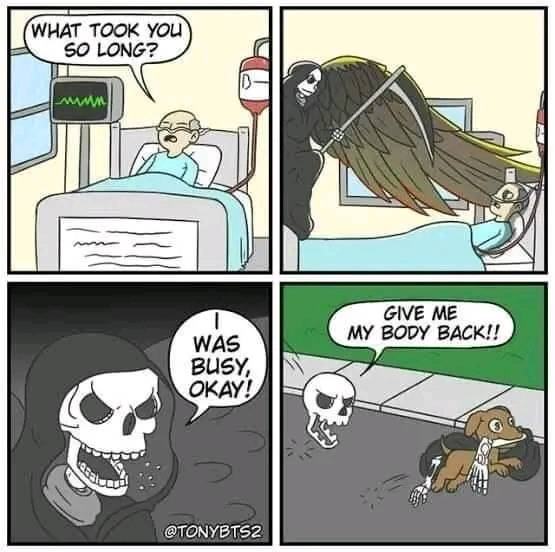 Obrázek i was busy okay