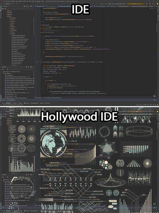 Obrázek ide vs hollyide