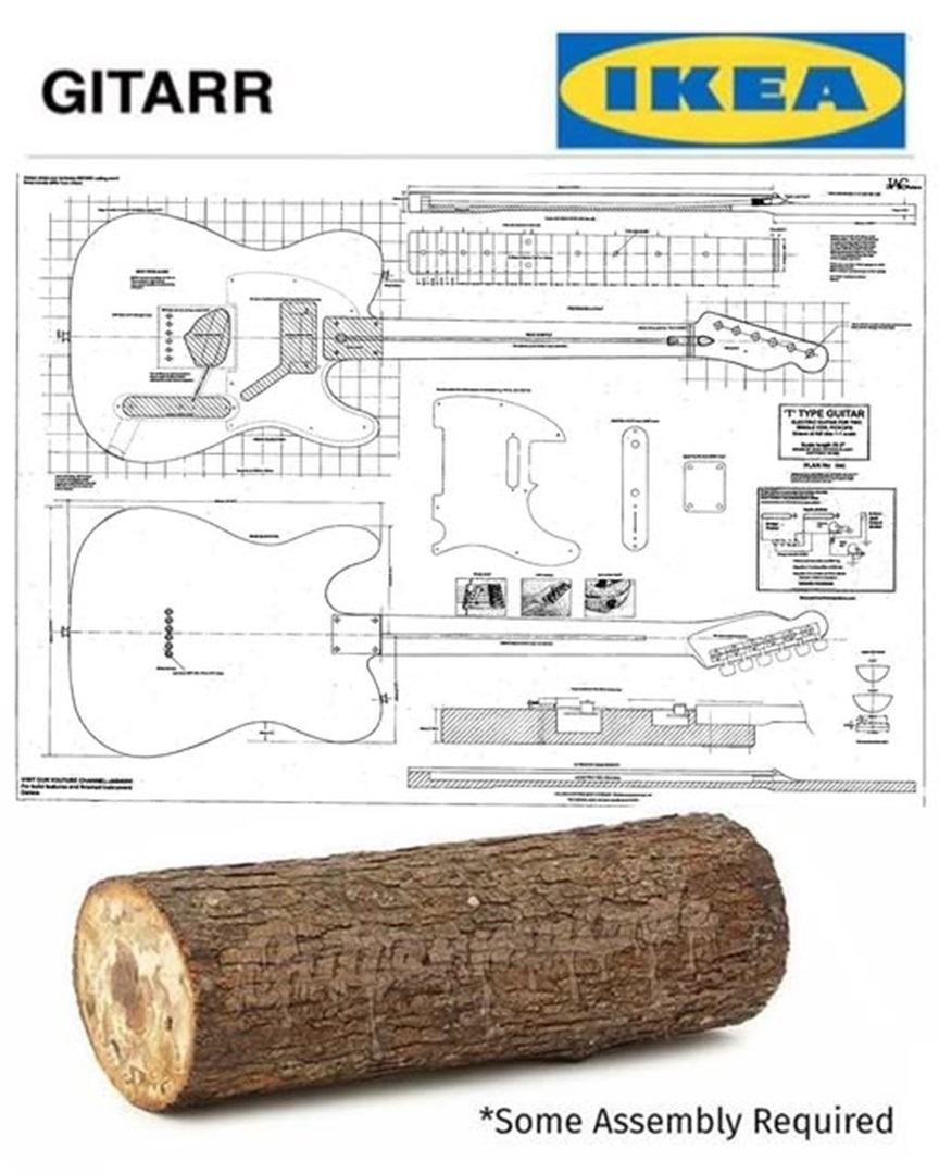 Obrázek ikea gitarr