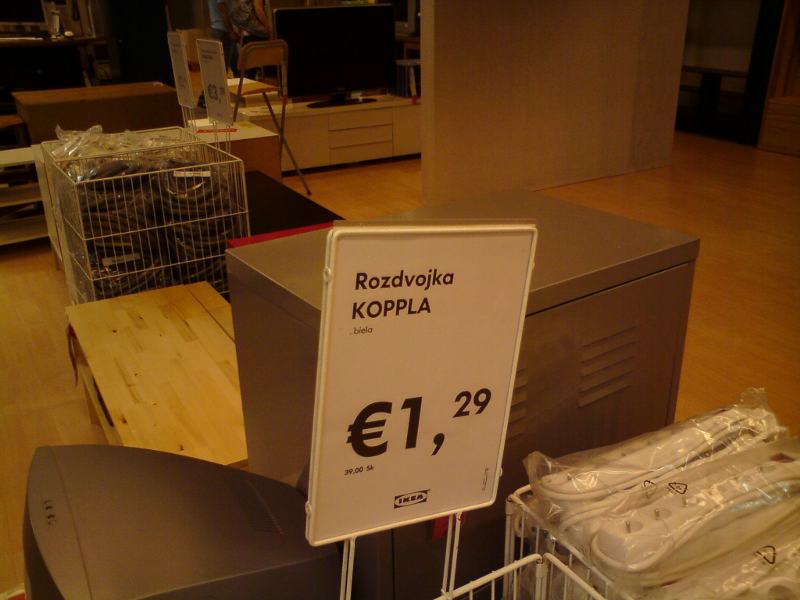 Obrázek ikea nebezpecna rozdvojka