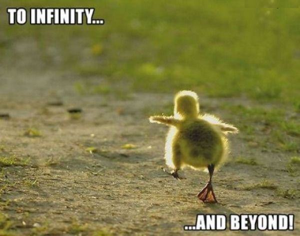 Obrázek infinity and beyond