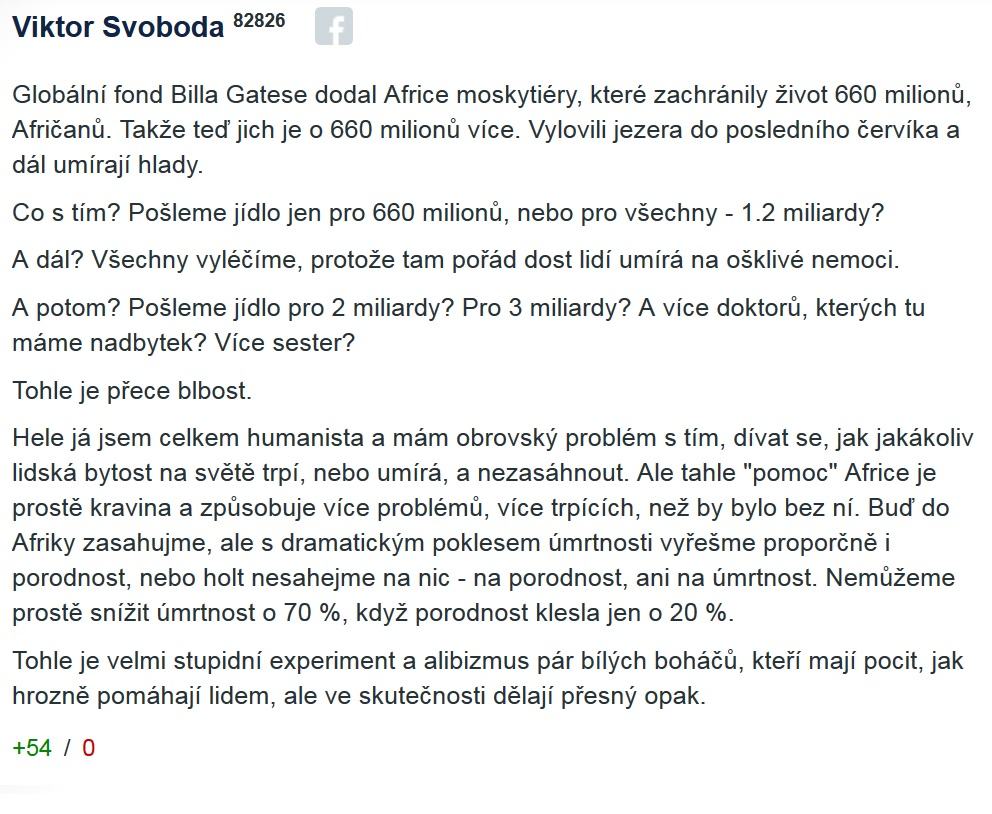 Obrázek insert racist but accurate comment