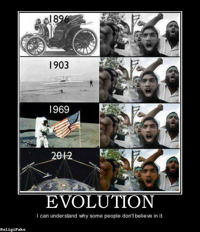 Obrázek islam evolution 2