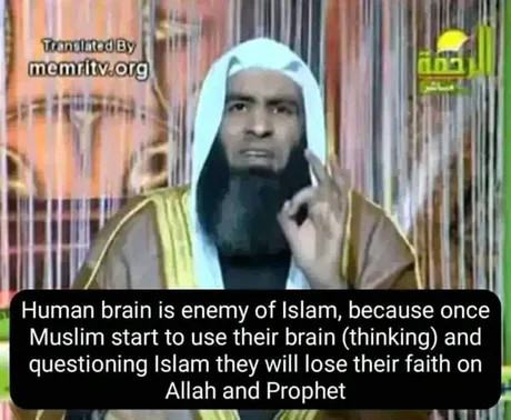 Obrázek islam je jako populizmus maji stejnyho nepritele