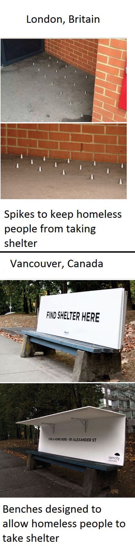 Obrázek it is good to be homeless in canada