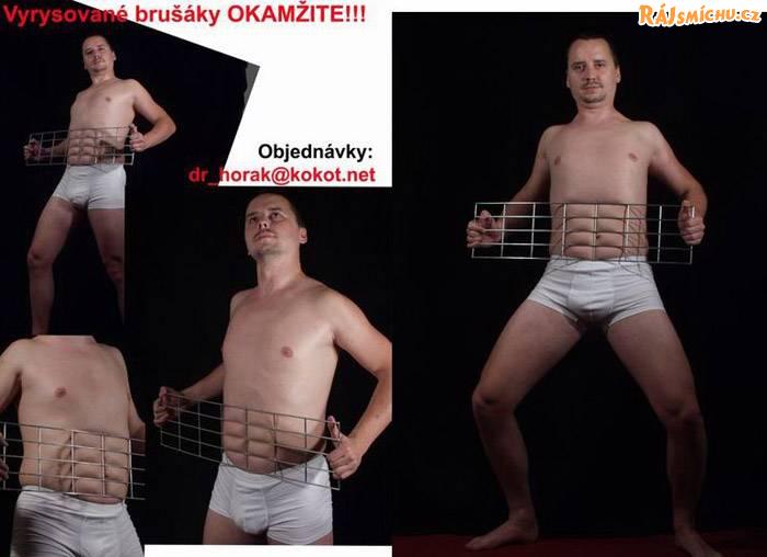 Obrázek jak na brisni svaly