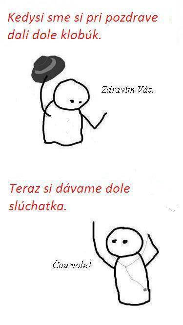 Obrázek jak to bylo a jak to je dnes
