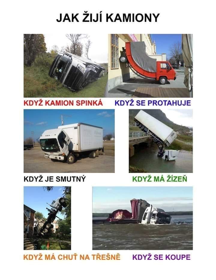 Obrázek jak ziji kamiony