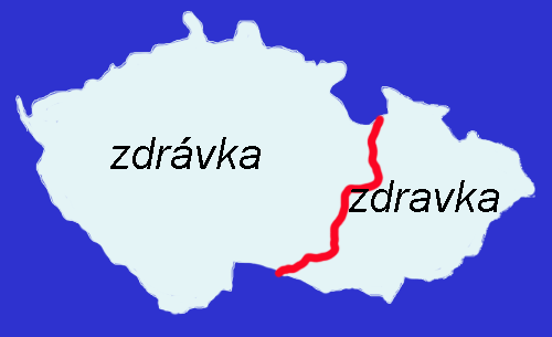 Obrázek jazykova mapa ceska