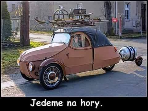 Obrázek jedeme na hory