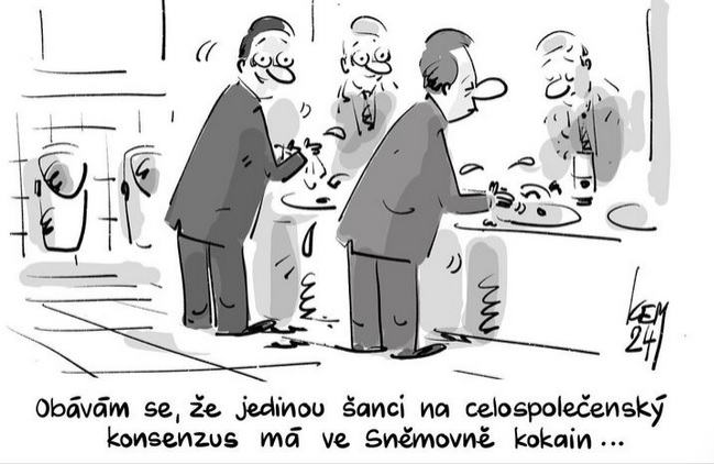 Obrázek jedine na tom se poslanci shodnou
