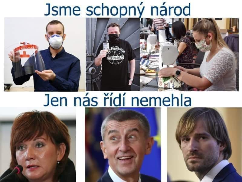 Obrázek jsme schopny narod jen nas ridi nemehla 2020