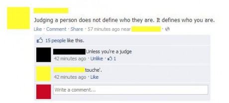 Obrázek judging people