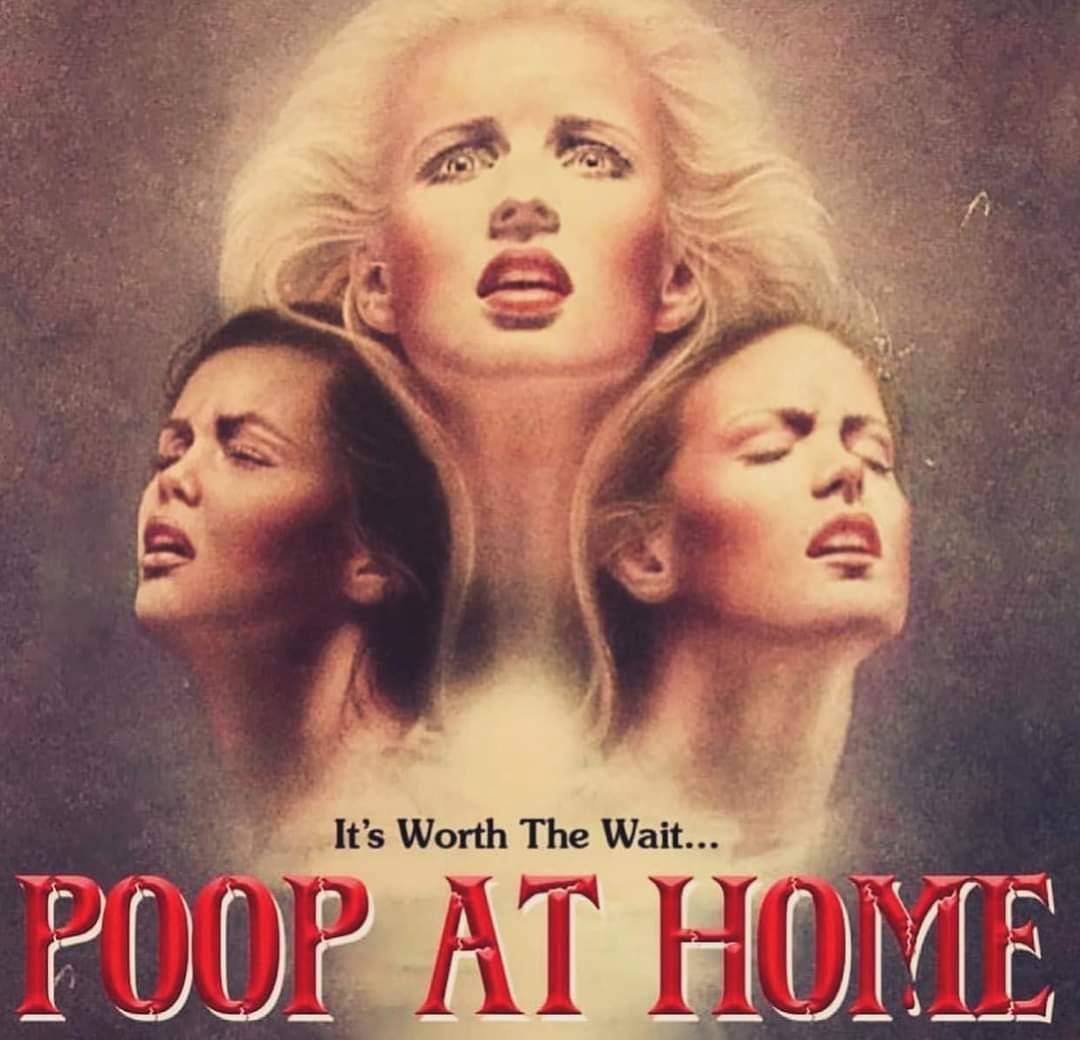 Obrázek just poop at home ladies