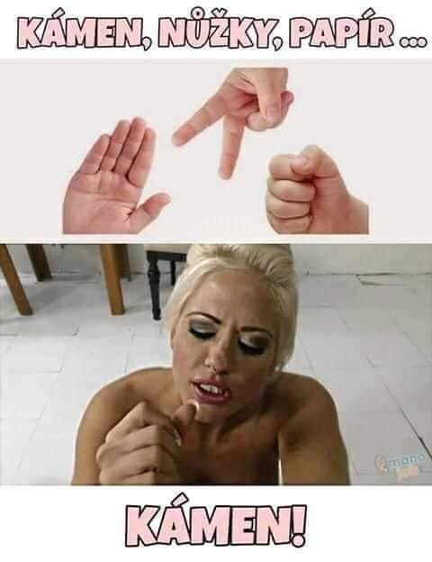 Obrázek kamen nuzkynebo papir  