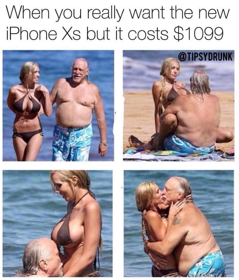 Obrázek kdyz chces novy iphone ale je drahy