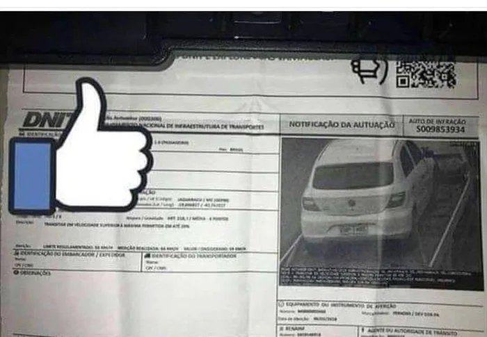 Obrázek kdyz dostanes pokutu za rychlost pri odtahu