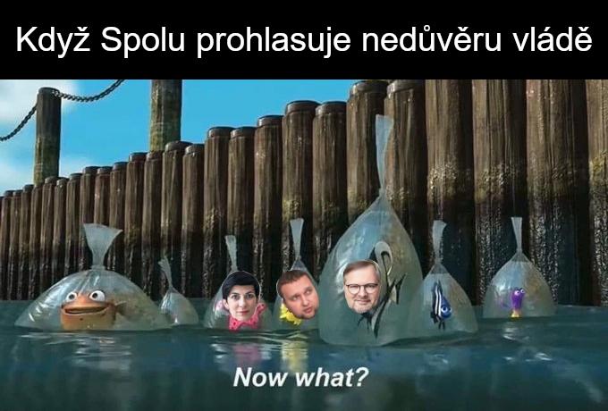 Obrázek kdyz spolu prohlasuje neduveru