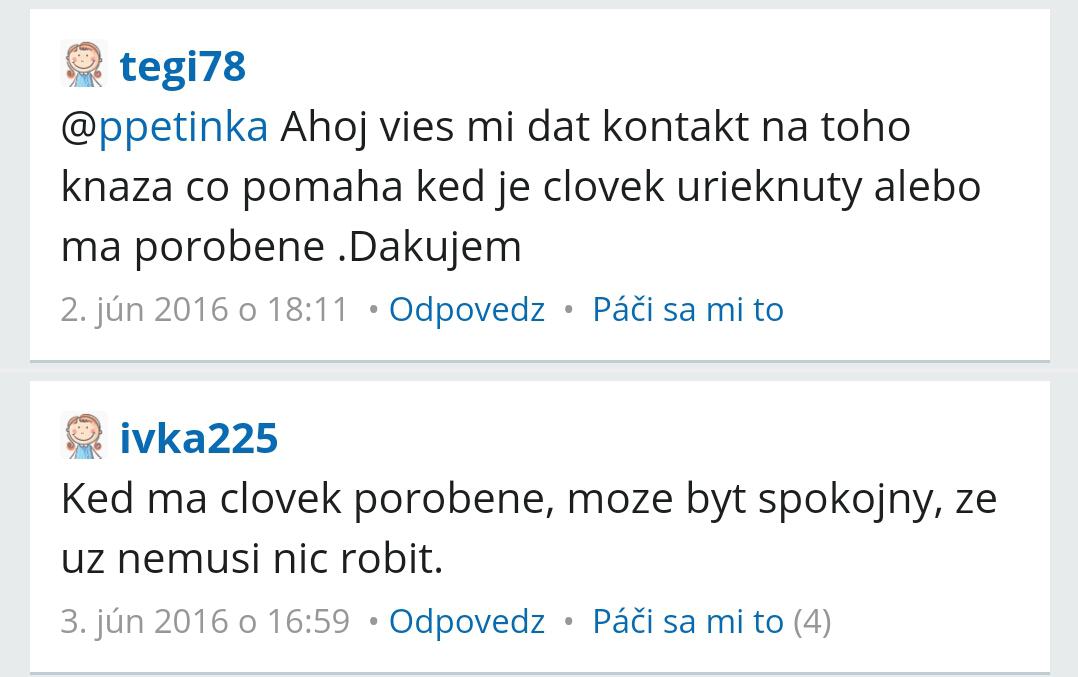 Obrázek ked ma clovek porobene