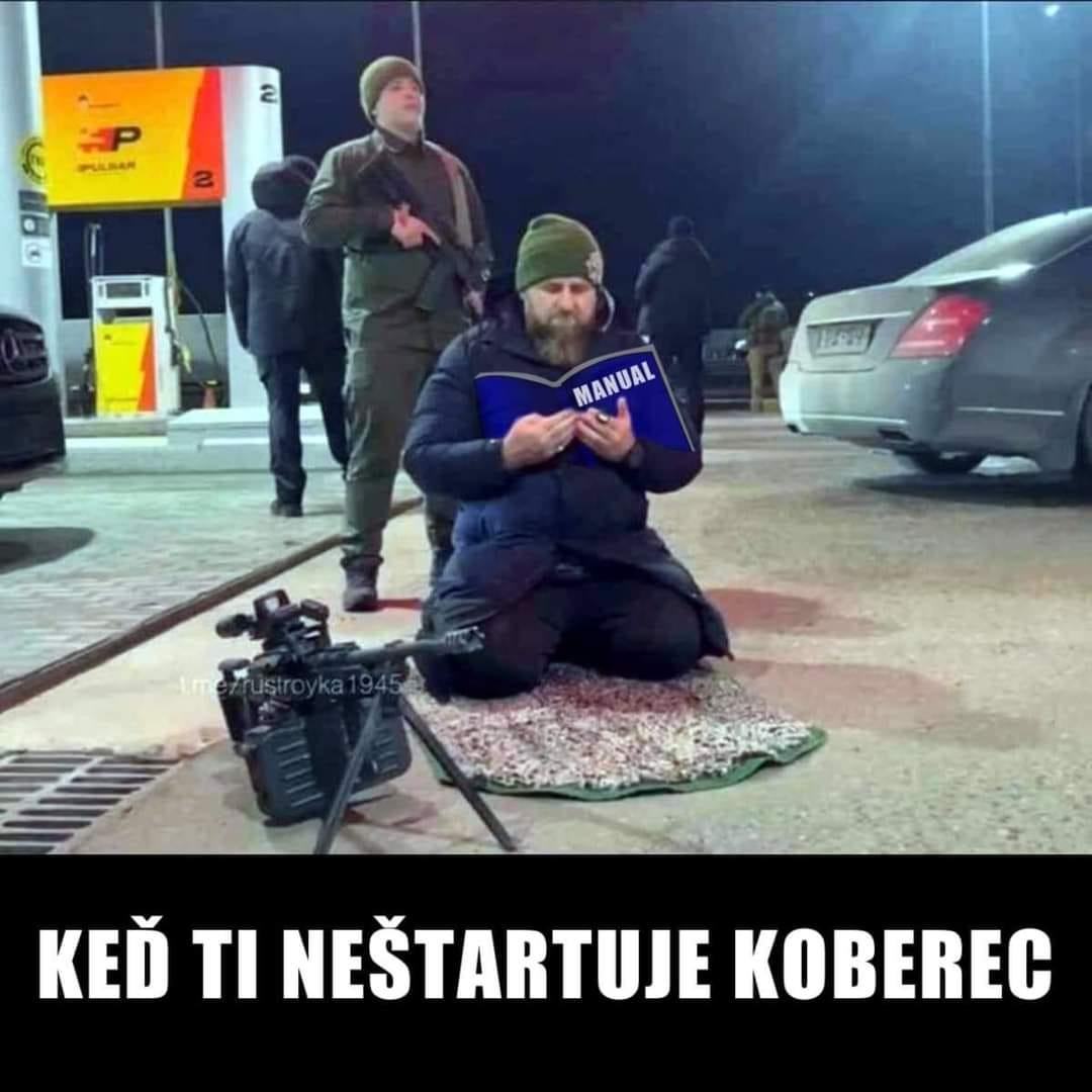Obrázek ked ti nestartuje koberec