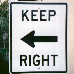 Obrázek keep-right