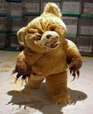 Obrázek killer teddy bear