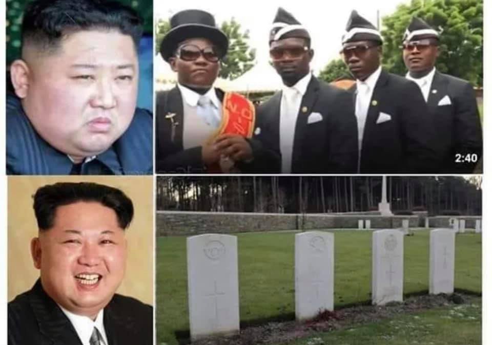 Obrázek kim jong un beats death